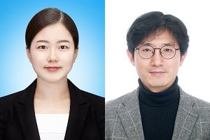 (왼쪽부터) 화학공학과 문지영 석사과정생, 황성원 교수